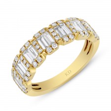 YELLOW GOLD INSPIRED FASHION DIAMOND RING